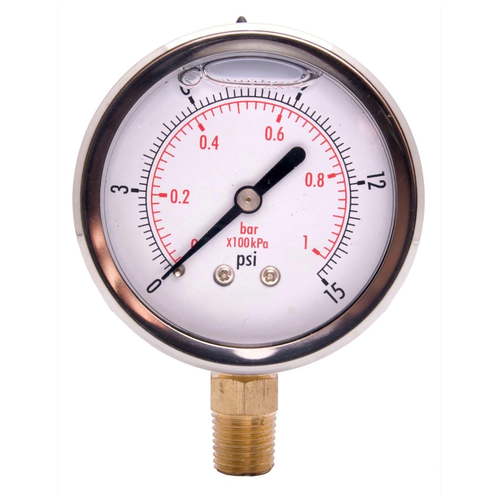 Pressure gauge oil discount