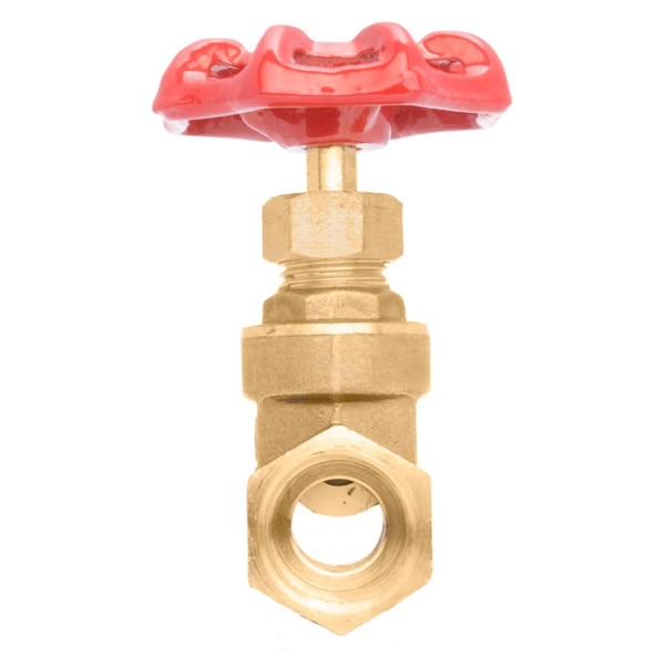 Brass Gate Valve - 200 WOG, FxF NPT