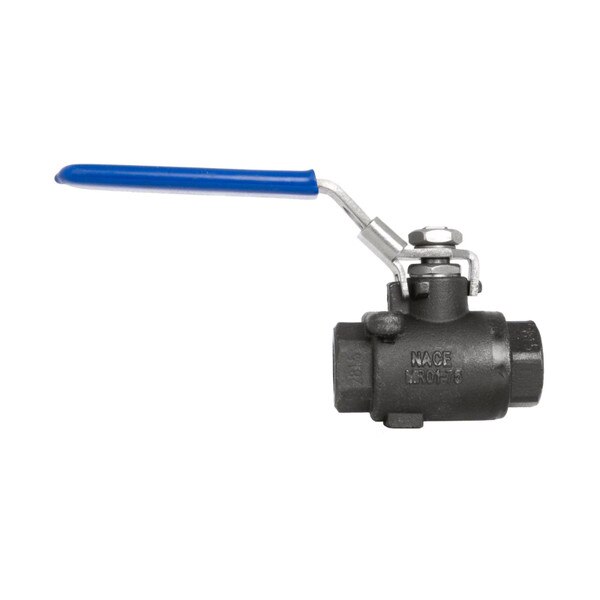 Carbon Steel Full Port ball valve, NACE, RPTFE, Seal Welded, Oilfield, 316 Ball, 2000 PSI FxF NPT