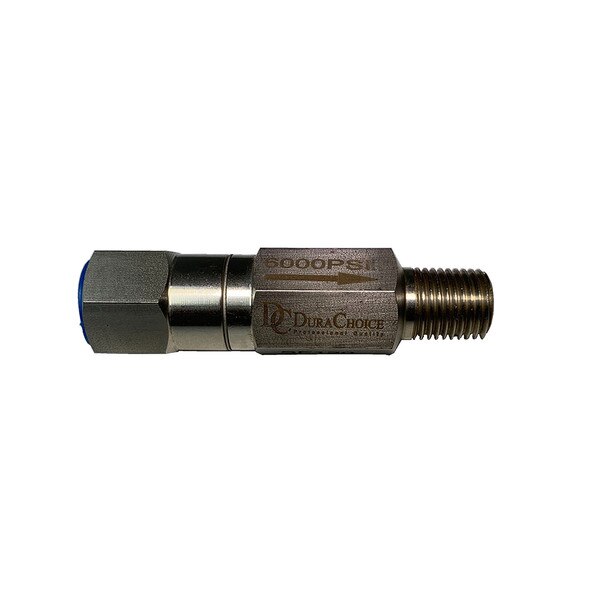 High pressure check-valve, Stainless Steel 6000 PSI, Inline check valves, SS316