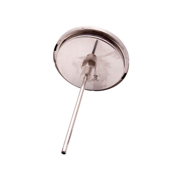 Industrial Bimetal Thermometer 5" Face - Stainless Steel Case w/Calibration Dial