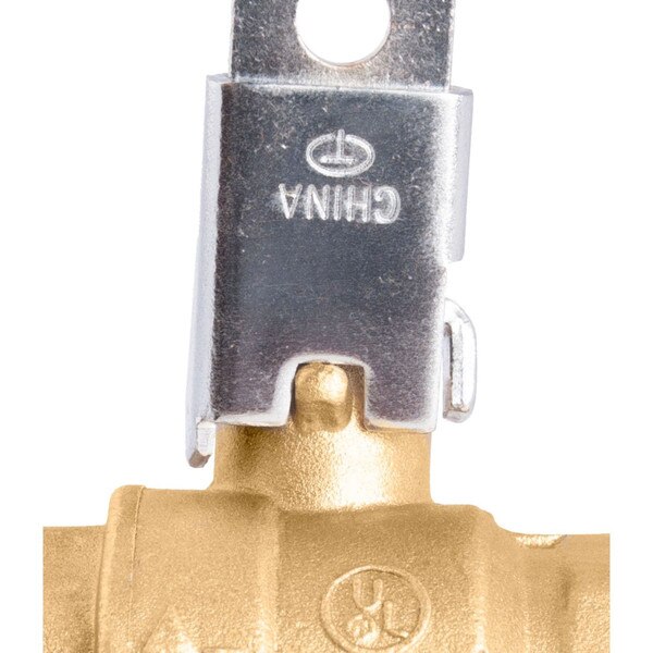 Lead-Free Brass Ball Valve Full Port w/ Locking Handle, UL FM CSA