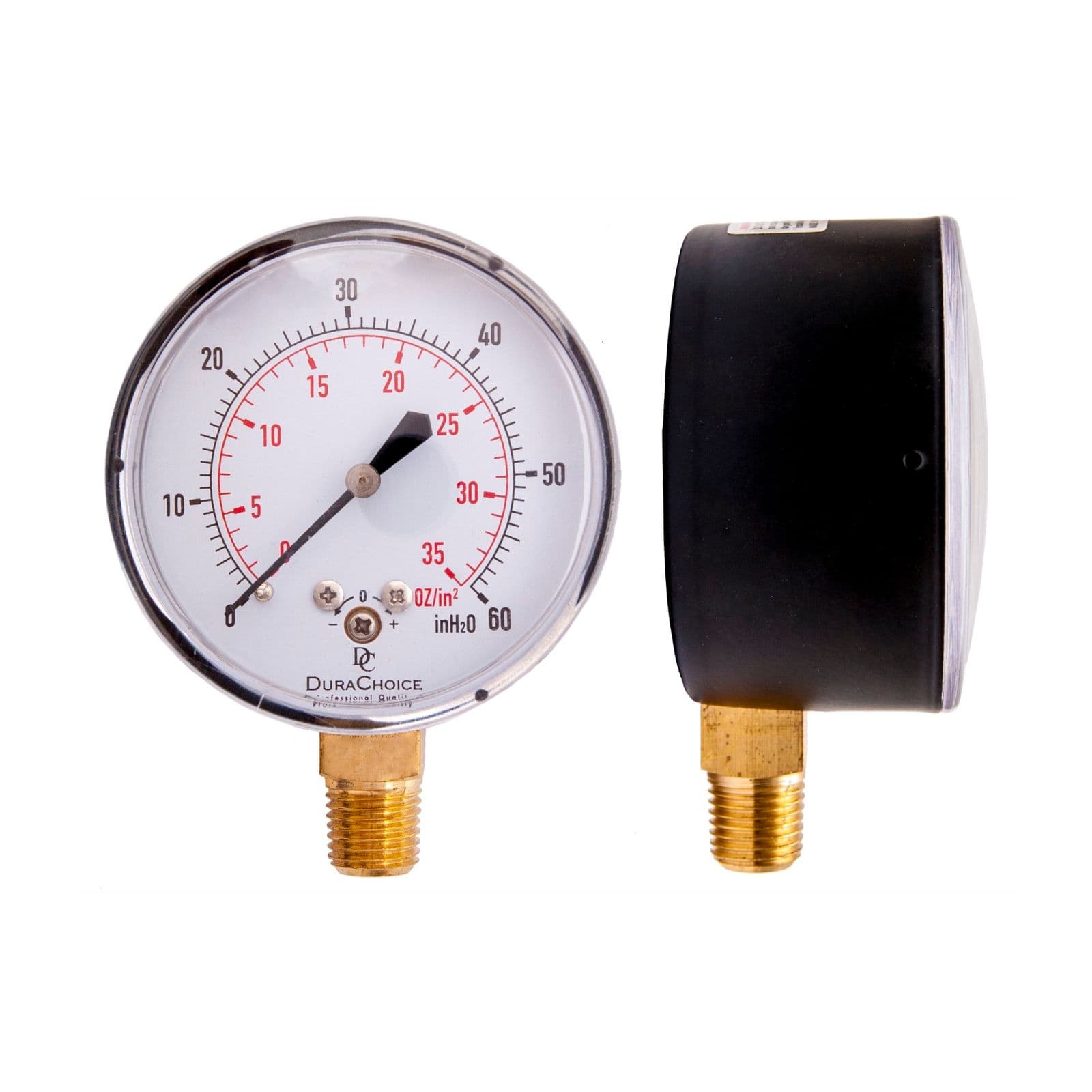 Durachoice shop pressure gauge