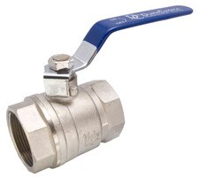 Nickel Plated Ball Valve - Standard Port 400WOG