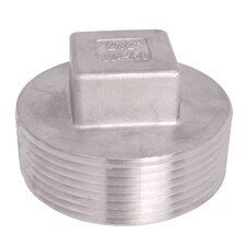Square Plug S.S. (304)