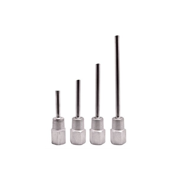 Thermowell Stainless Steel 304 - 1/2" NPT Connection