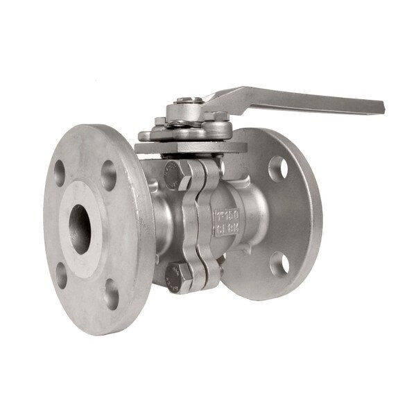 Stainless Steel (316) Flange Ball Valve - 2pc, 150LB