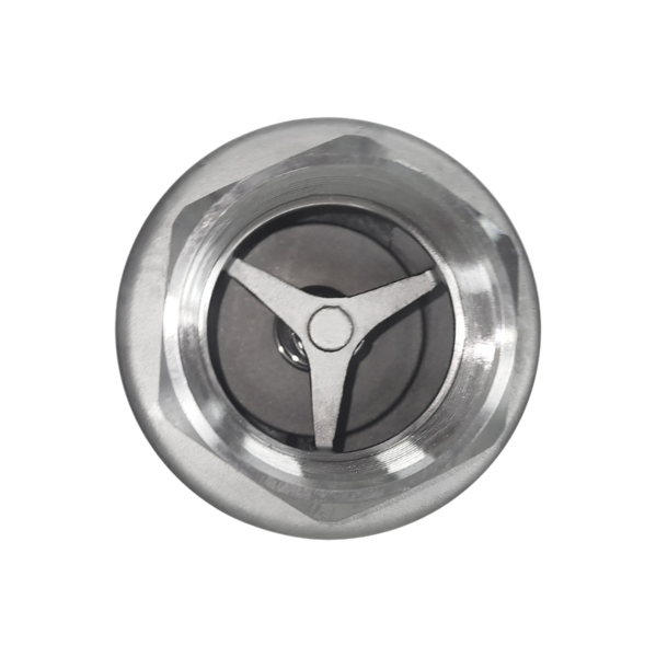 Stainless Steel 316 In-Line Spring Check Valve - 1,000 WOG